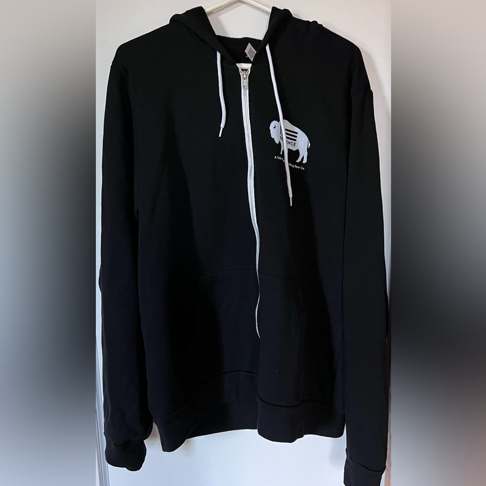 0088- Resilience Black Hooded Schilling Beer Sweatshirt
